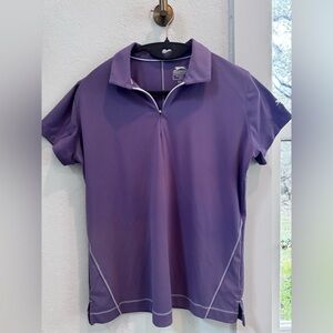 Slazenger Women’s Golf shirt, Purple (grape), excellent condition no flaws.